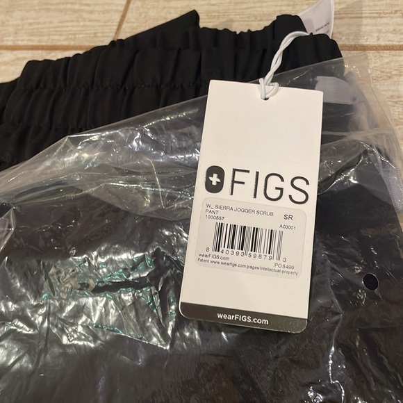 COPY - Figs scrub pant- Sierra black jogger - size S- Regular length - Picture 7 of 8